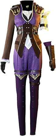Caitlyn Kiramman Cosplay Costume Full Set Adult Women Halloween Party Cosplay Caitlyn Costume Outfits