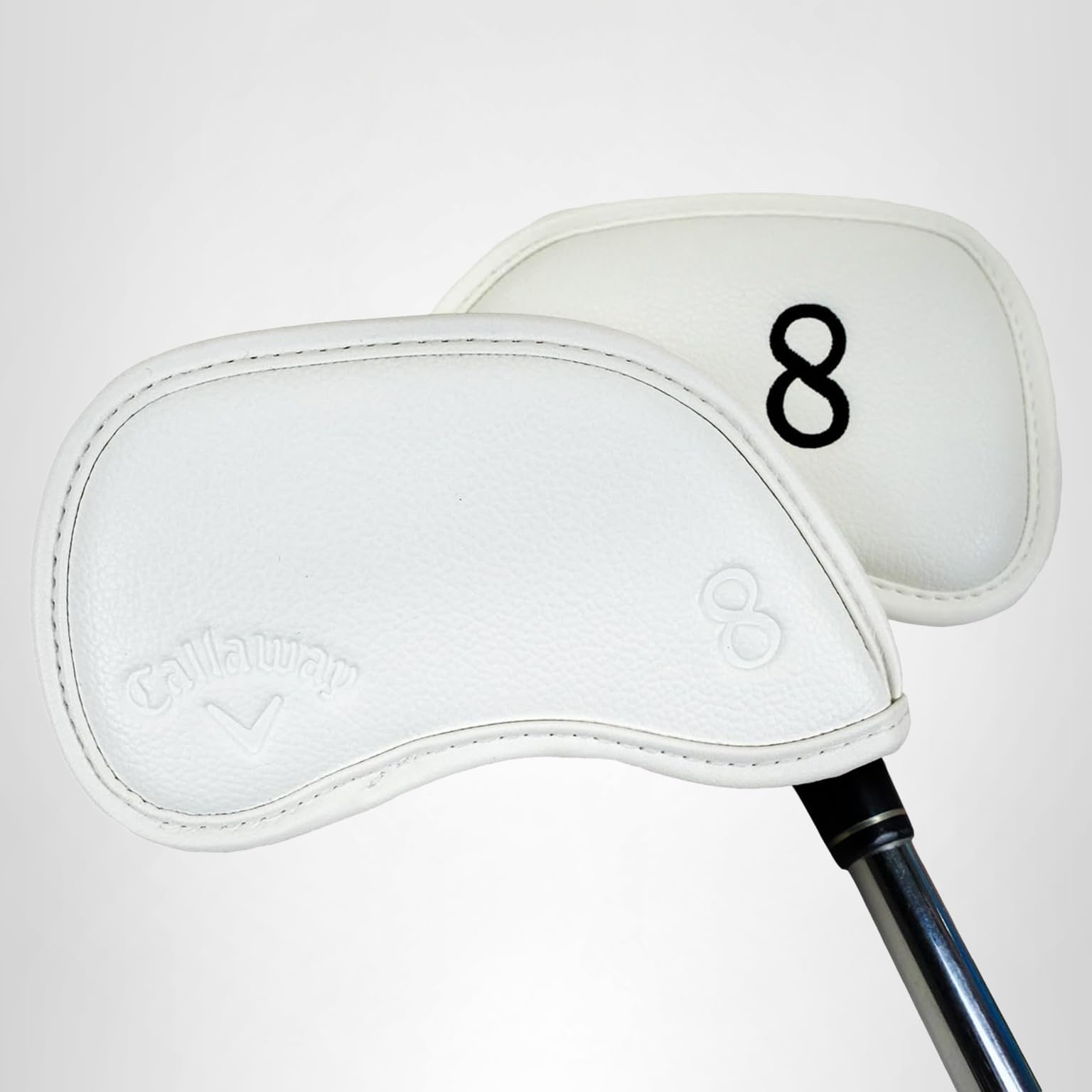 Amazon.co.jp: Callaway ゴルフ磁気アイアンヘッドカバー - ホワイト