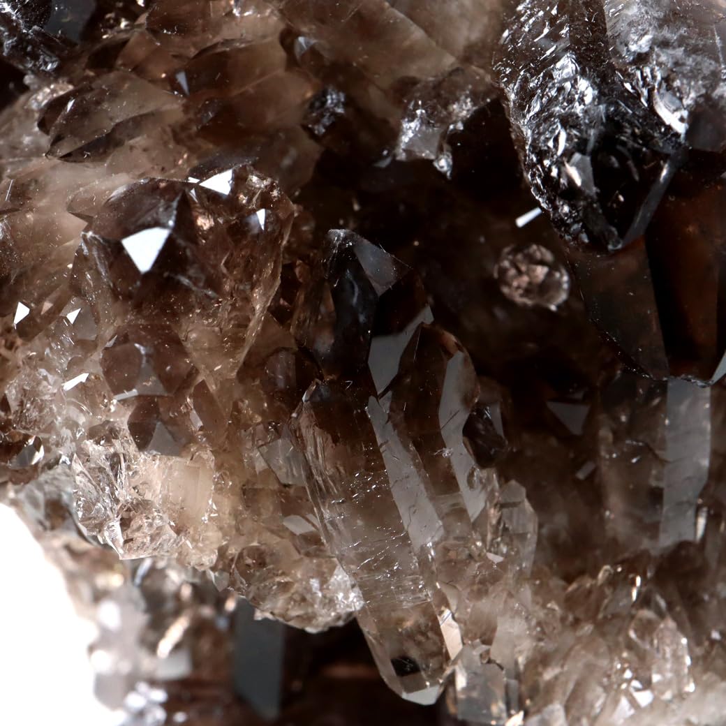 Amazon.co.jp: スモーキークォーツ クラスター 天然石 水晶 原石 煙