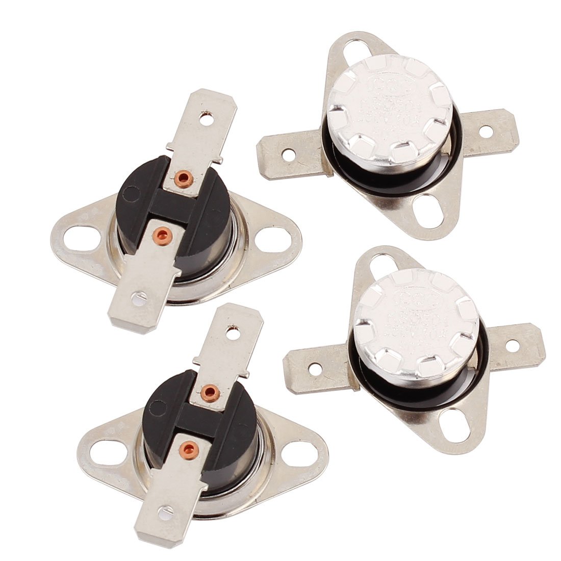 Uxcell Sourcingmap 4Pcs Ksd301 80C 176F Nc Thermostat Temperature Thermal Control Switch