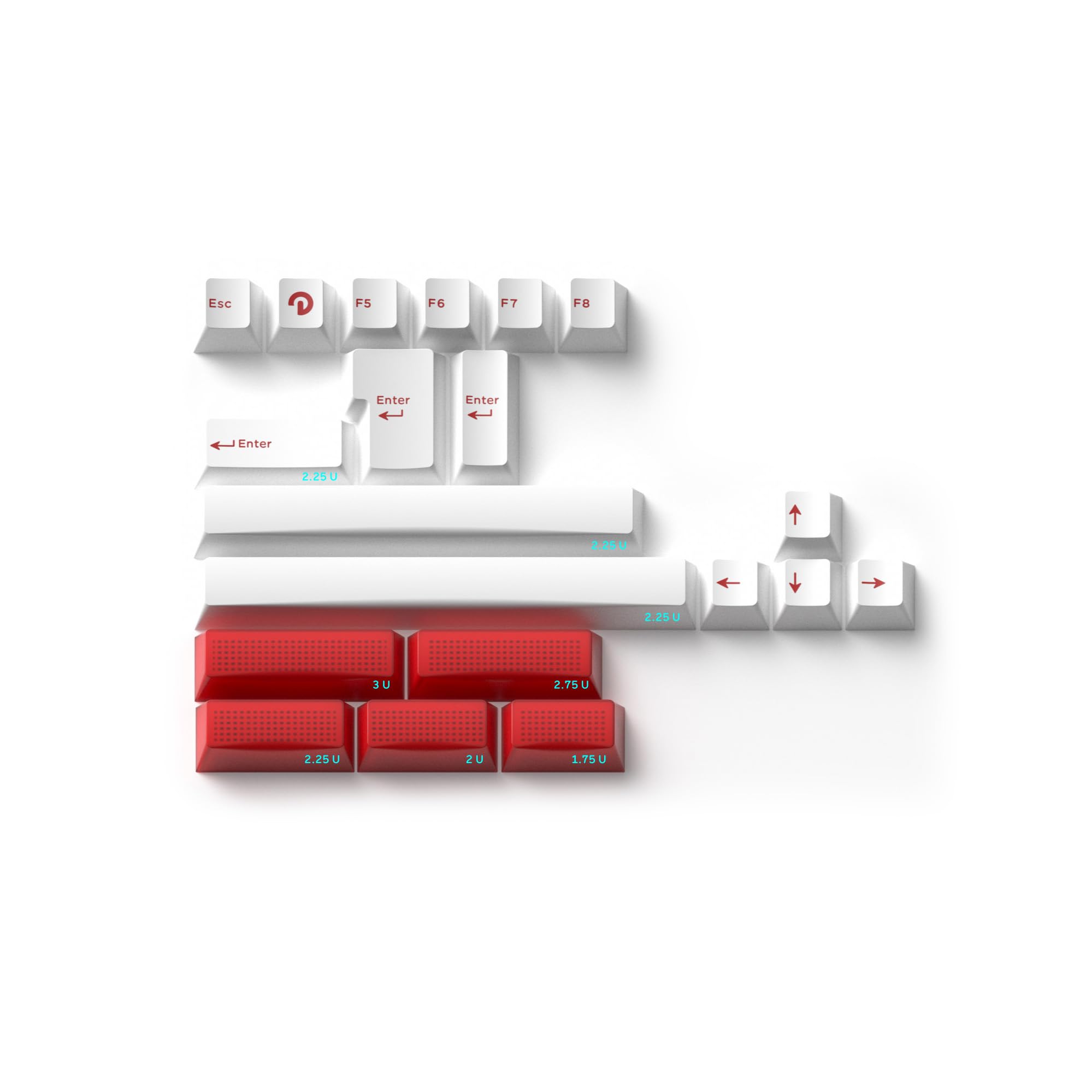 キーボード Domikey Ruby BASE Amazon.com: KPREPUBLIC Domikey Ruby Cherry Profile abs