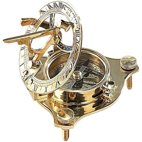 St. Leonhard Reloj de Sol de Bolsillo con Brújula Cover