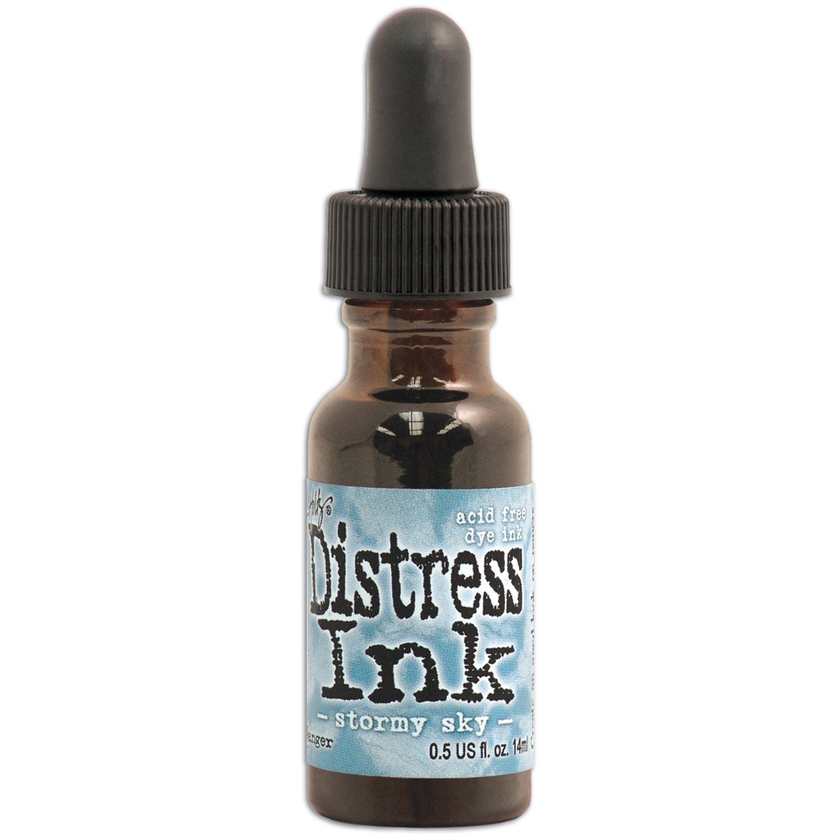 RangerDRI-27294 Tim Holtz Distress Ink Reinker, 0.5 oz, Stormy Sky