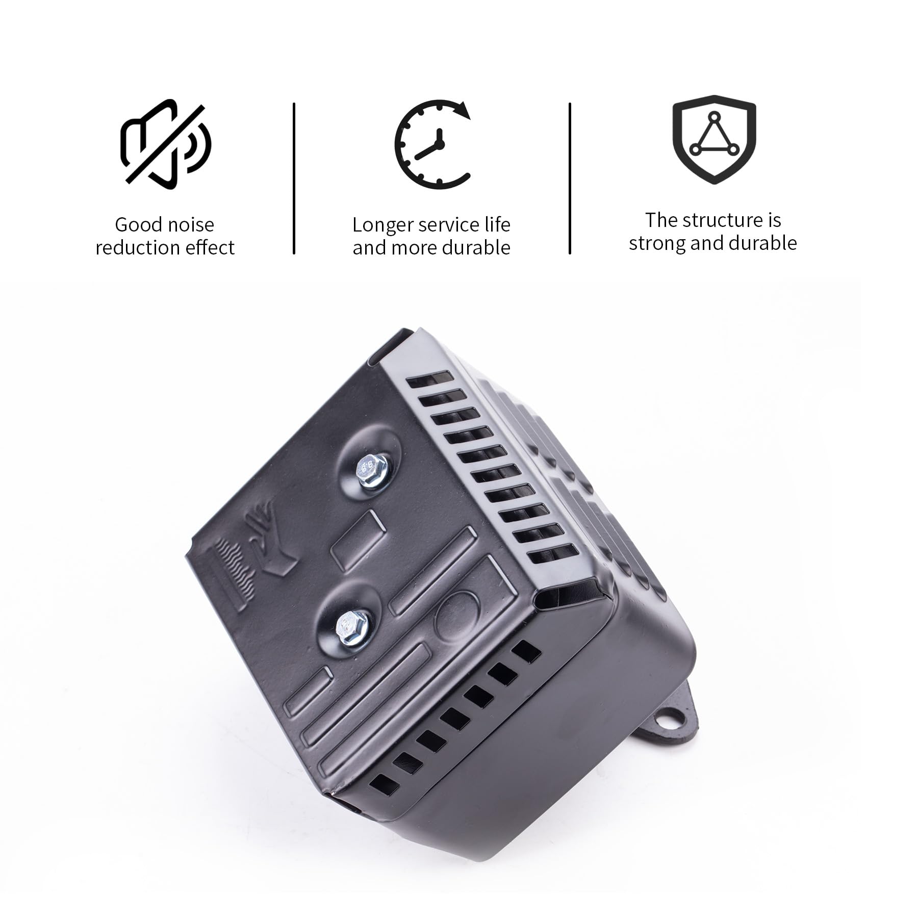 Silencieux échappement Universel Pour Moteurs Honda GX Et Clones GX120 GX160 GX200 – Compatible Predator 212cc, 173cc, Etc.