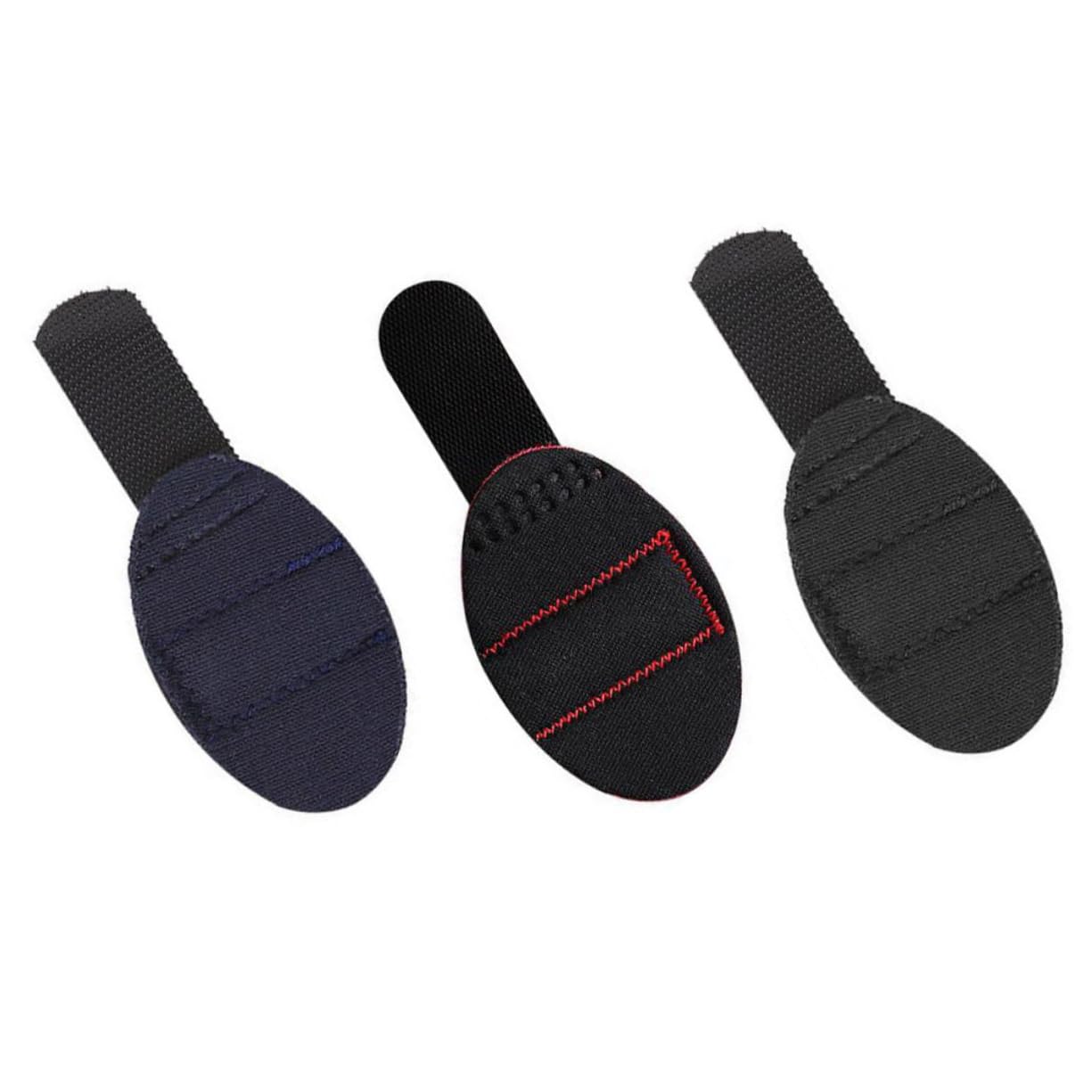 FOMIYES Finger Hold Sleeves Set 3pcs Braces for Pointer Ring Fingers Lightweight Comfortable for Sprain Protection