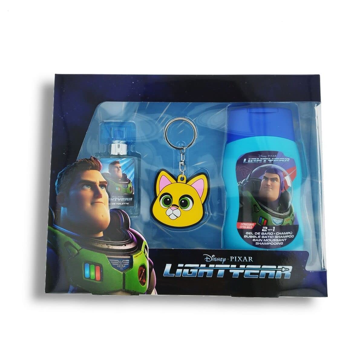 Lightyear Gift Set with EDT 20ml,2 in 1 Bubble Bath & Shampoo and key chain