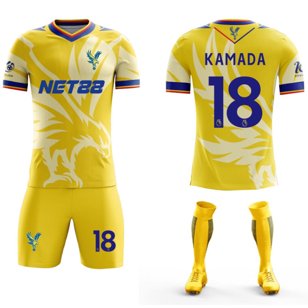 Amazon | 鎌田大地 サッカー ユニフォーム 24-25 クリスタルパレス