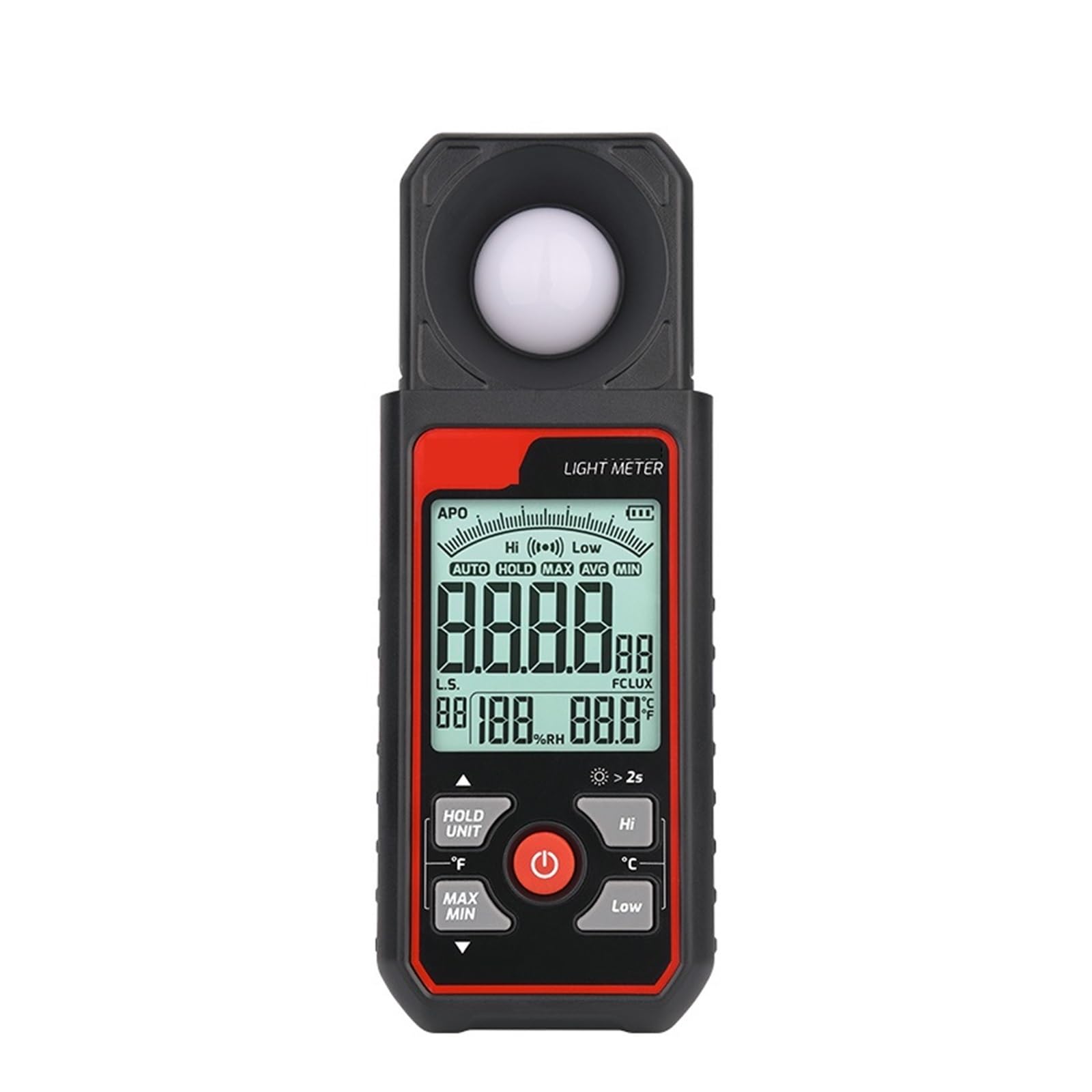 Fotómetro digital para fotografía y control de iluminación en estudios 7