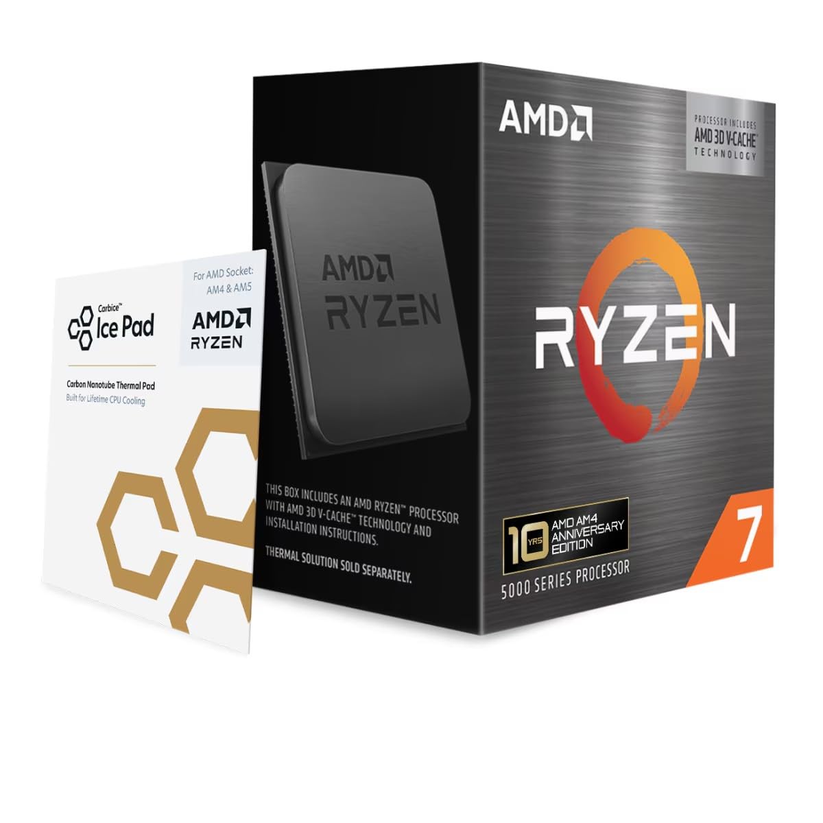 Amazon | AMD Ryzen 7 5800X3D 10th Anniversary Edition デスクトップ