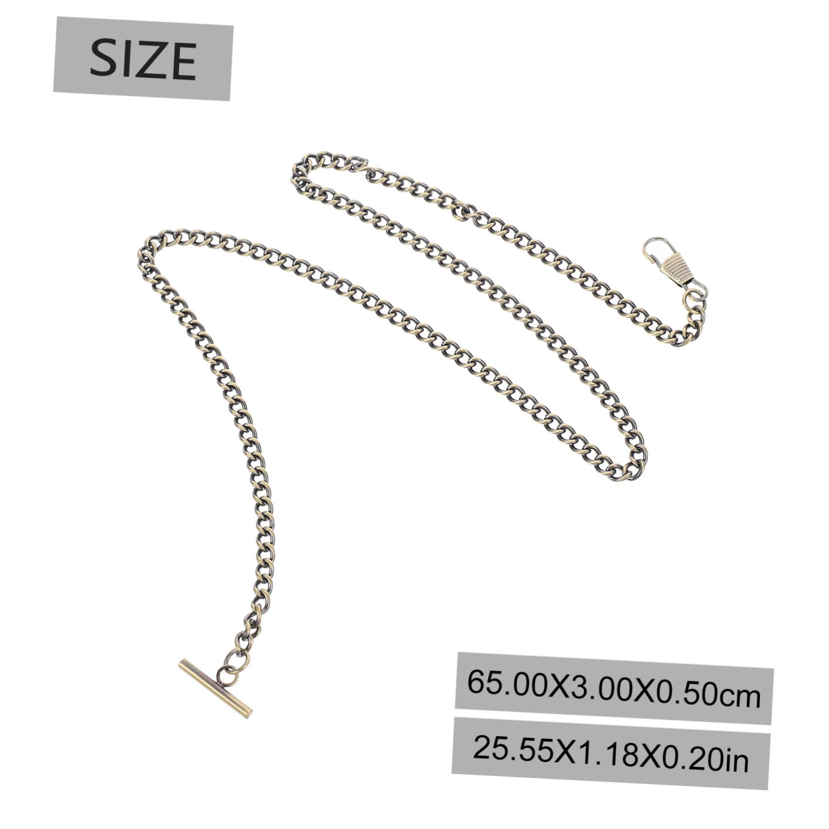 PACKOVE 4 Pz catena dell'orologio da tasca orologio da tasca con catena catene di gilet tascabili canotta canotte guarda le catene del gilet appeso catena di cintura di jeans portafoglio
