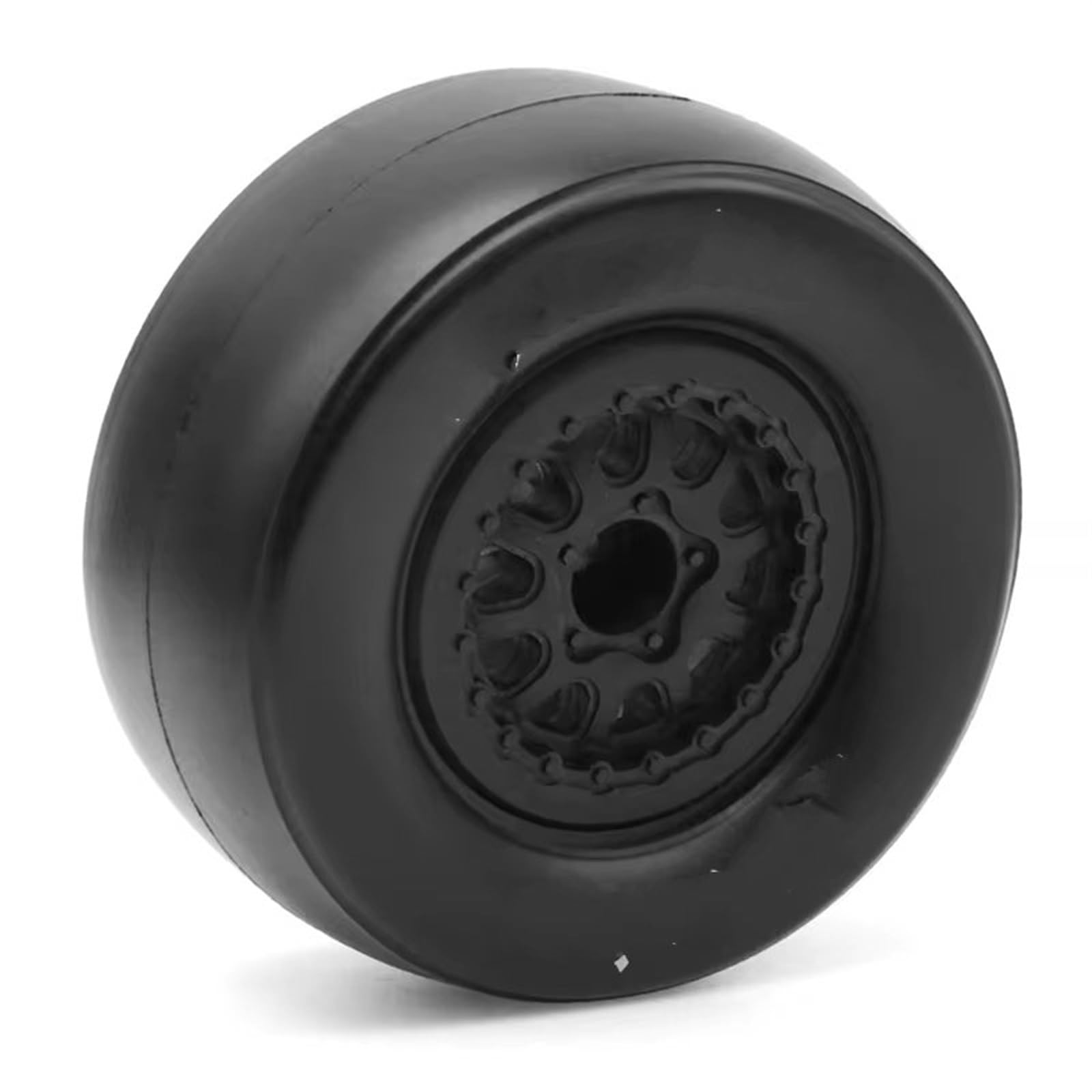 RC Pneus Jante Pneus Et Jantes en Caoutchouc 4 Pièces Hex Black RC Accessoires pour 1:10 on Road 4WD pour Voiture De Course RC 105 Mm