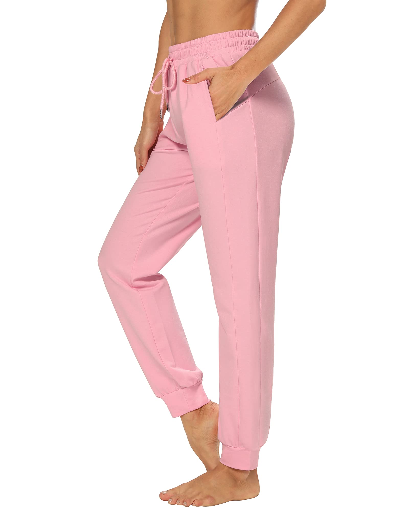 Sarin MathewsWomens Sweatpants Loose Workout Running Joggers Drawstring Comfy Lounge Pants with Pockets