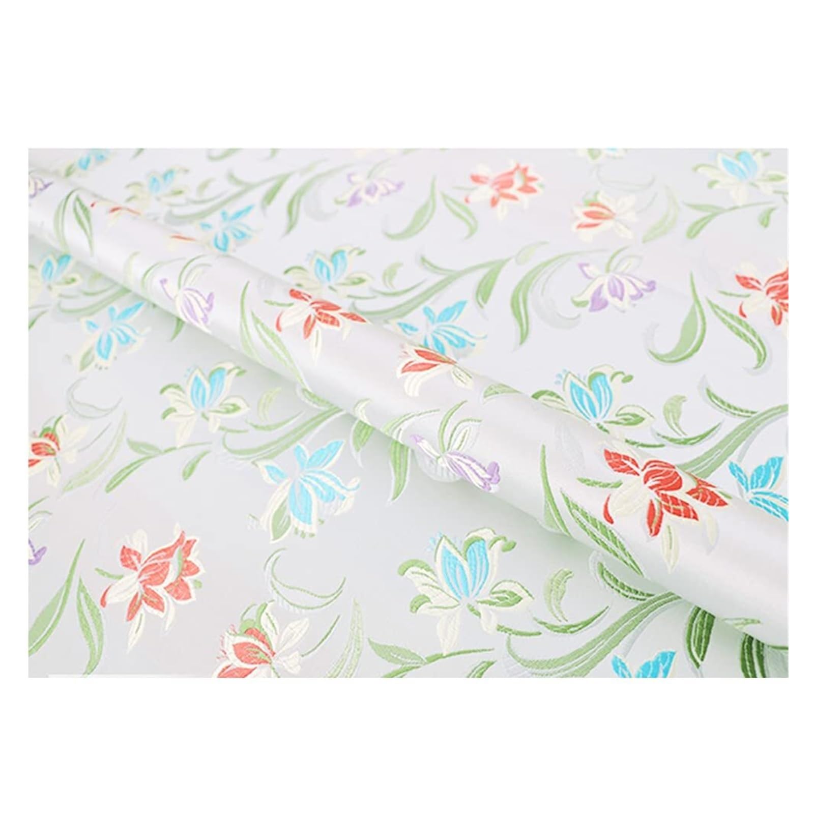 Damast-Polsterbrokat for Möbel und Wohnaccessoires(White,75cm*150cm)