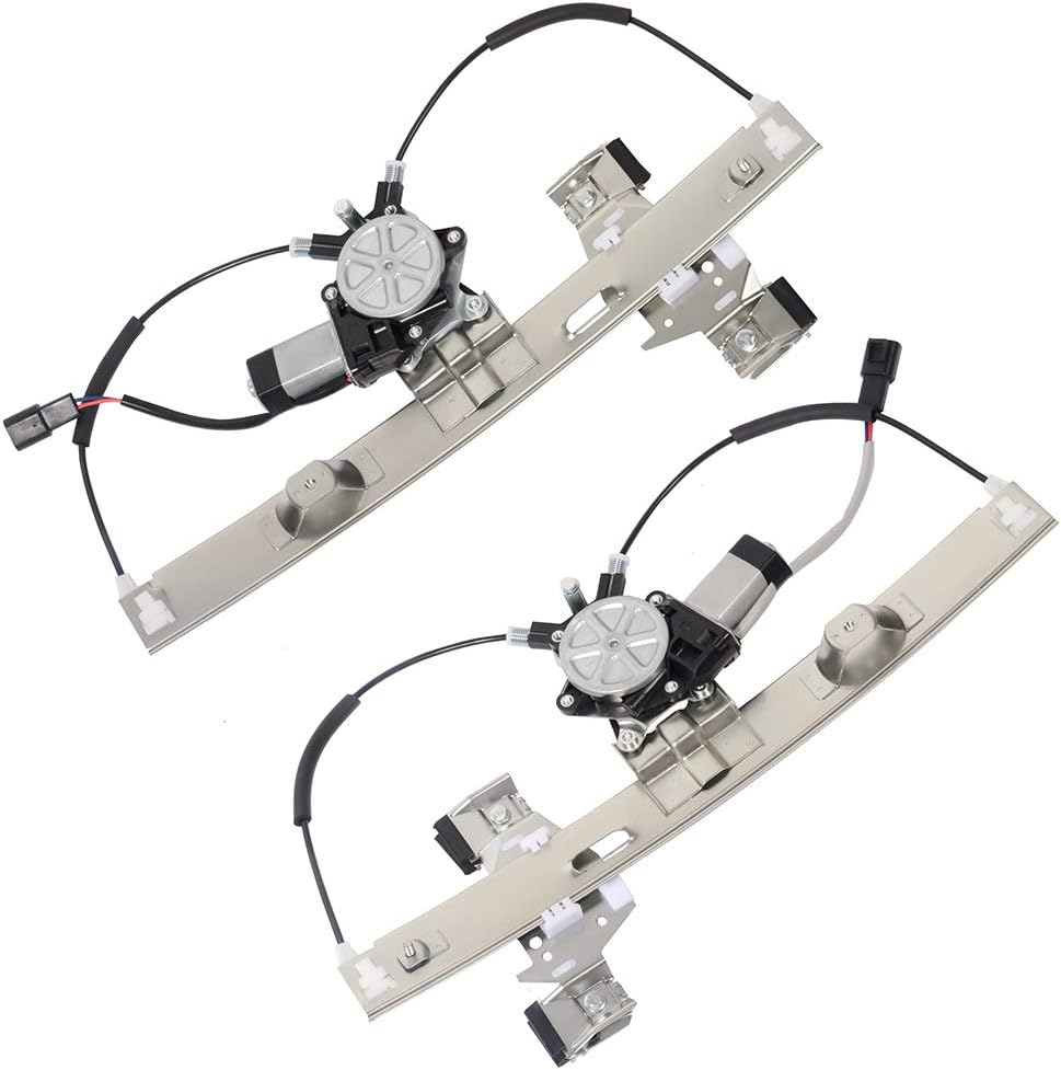 SCITOO Power Window Regulator with Motor fit for 2004 2005 2006 2007 2008 for Pontiac Grand Prix Rear Left and Rear Right Side 748-267