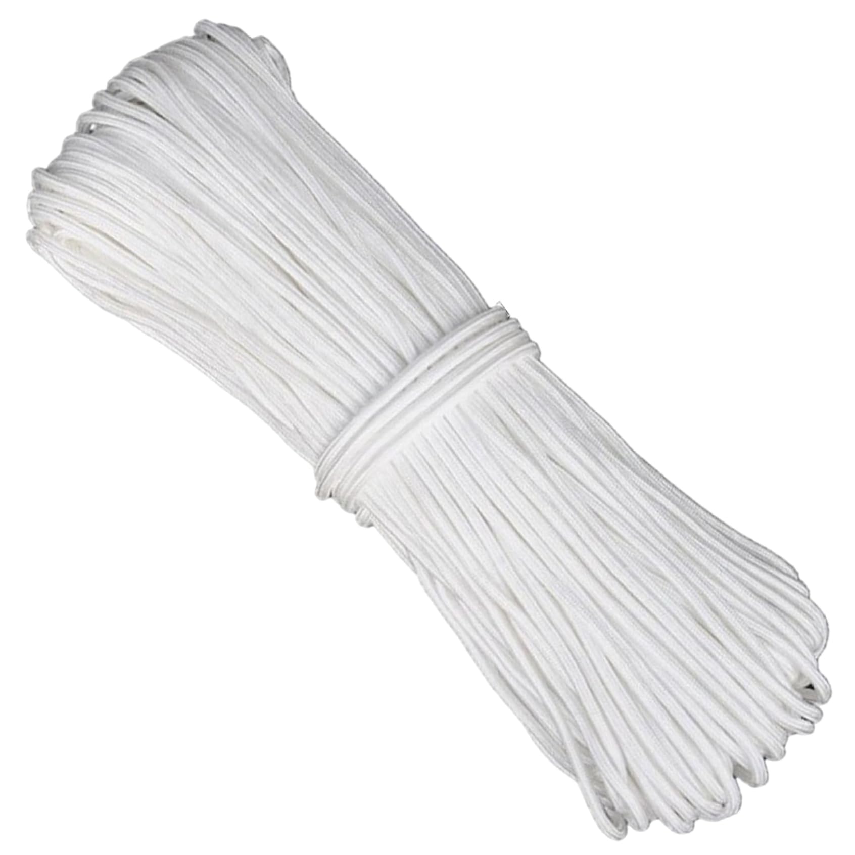 Xvhoab White Nylon Cord, 2Mm 65.6Ft Blind Cord, Heavy Duty Braided, Cuttable Nylon String For Craft, Picture Hanging, Gift Wrapping, Lift Shade