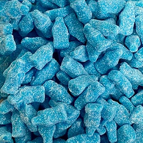Vegan Fizzy Blue Bottles 2kg Share Bag Cover