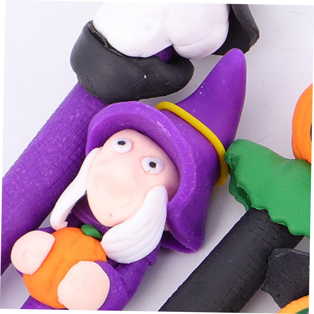 NUOBESTY 6 Set Penna A Sfera Di Halloween Marcatore Evidenziatori Gel Kit Penne Arredamento Di Halloween Fornitura Di Halloween Penna Di Halloween Argilla Polimerica 12 Pezzi * 6