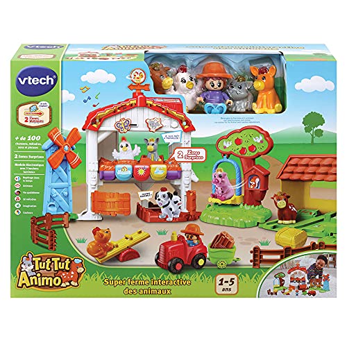 Vtech 540605 Interaktiver Bauernhof, Mehrfarbig – Bild 4