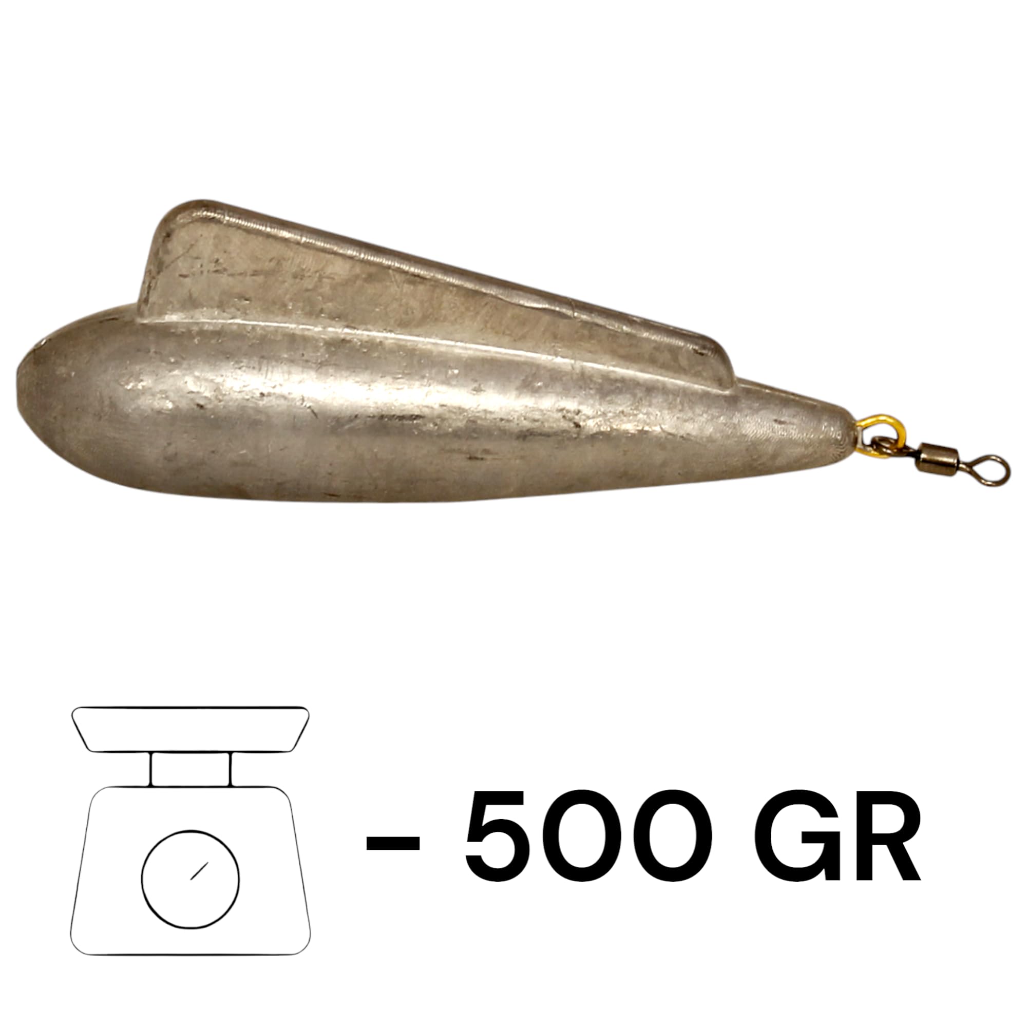 Plomos Pesca de Curricán 1x500g - Plomos de Pesca con Pesca Giratorio - Plomo Pesca Carpa - Carpfishing Pesca Accesorios - Fishing Kit de Pesca Completo Mar - Aparejos de Pesca – Pescar