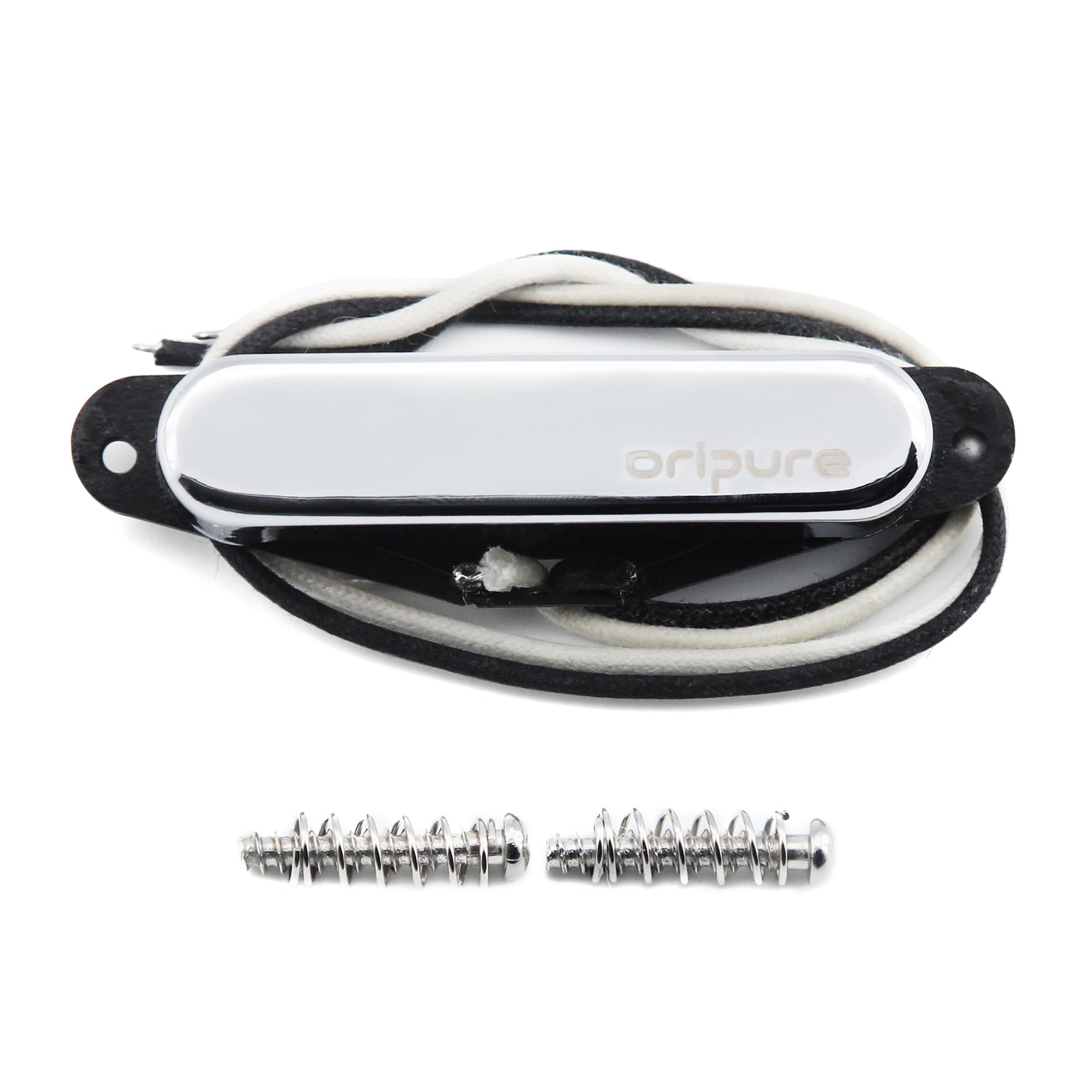 OriPure Alnico 5 Tele Pickups Fiber Plate Bobbin Tele Neck Pickup Clean Warm Fit Fender Tele Guitar Part