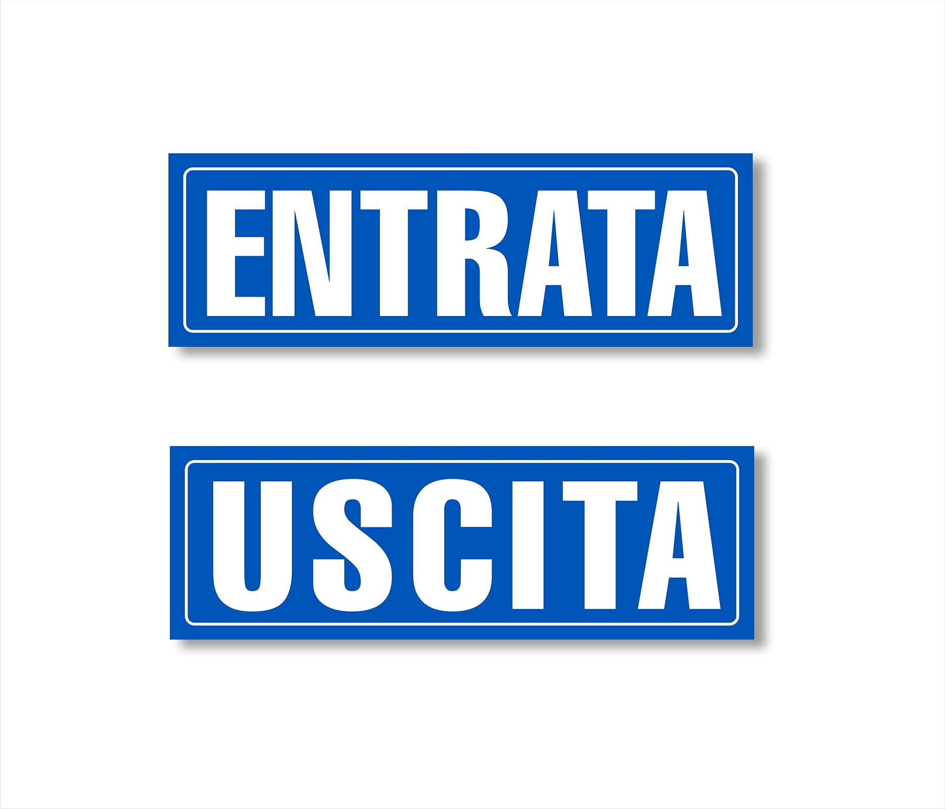 Cartelli Segnaletici Adesivi Segnaletica Adesiva 290x30 Ossigeno Fondo Bianco 83164301