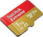 SanDisk 64GB Extreme microSDXC UHS-I Memory Card with Adapter - C10, U3, V30, 4K, A2, Micro SD - SDSQXA2-064G-GN6MA