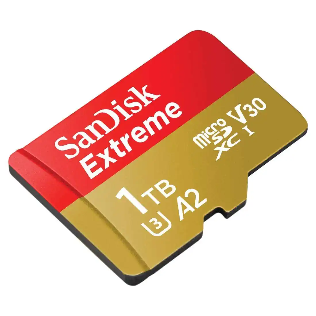 SanDisk Extreme 1 TB microSDXC Memory Card + SD Adapter with A2 App Performance + Rescue Pro Deluxe, Up to 160 MB/s, Class 10, UHS-I, U3, V30