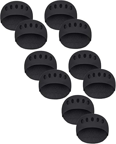 Soleful Solutions - Almohadillas para pies - Almohadillas para antepié de tela de panal - Cojines metatarsianos de bola de pie - Previenen el dolor