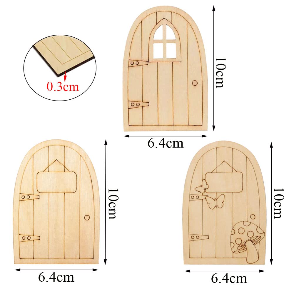 Milisten Mobilier miniature porte en bois 1:12 28 panneaux modèle de meubles accessoires maison de poupée photo 19,5 x 13,9 cm
