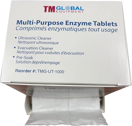 Miniatura 5 de 64 tabletas enzimáticas ultrasónicas 3 en 1, limpiador ultrasónico, limpiador de la evacuación, herramientas pre-remojar tabletas enzimáticas