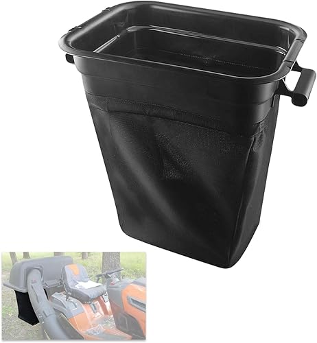 Fennoral 532400226 400226 - Recipiente para ensacésped compatible con cortacésped Husqvarna AYP Dixon G483ST, RZ30, RZ3016, reemplaza