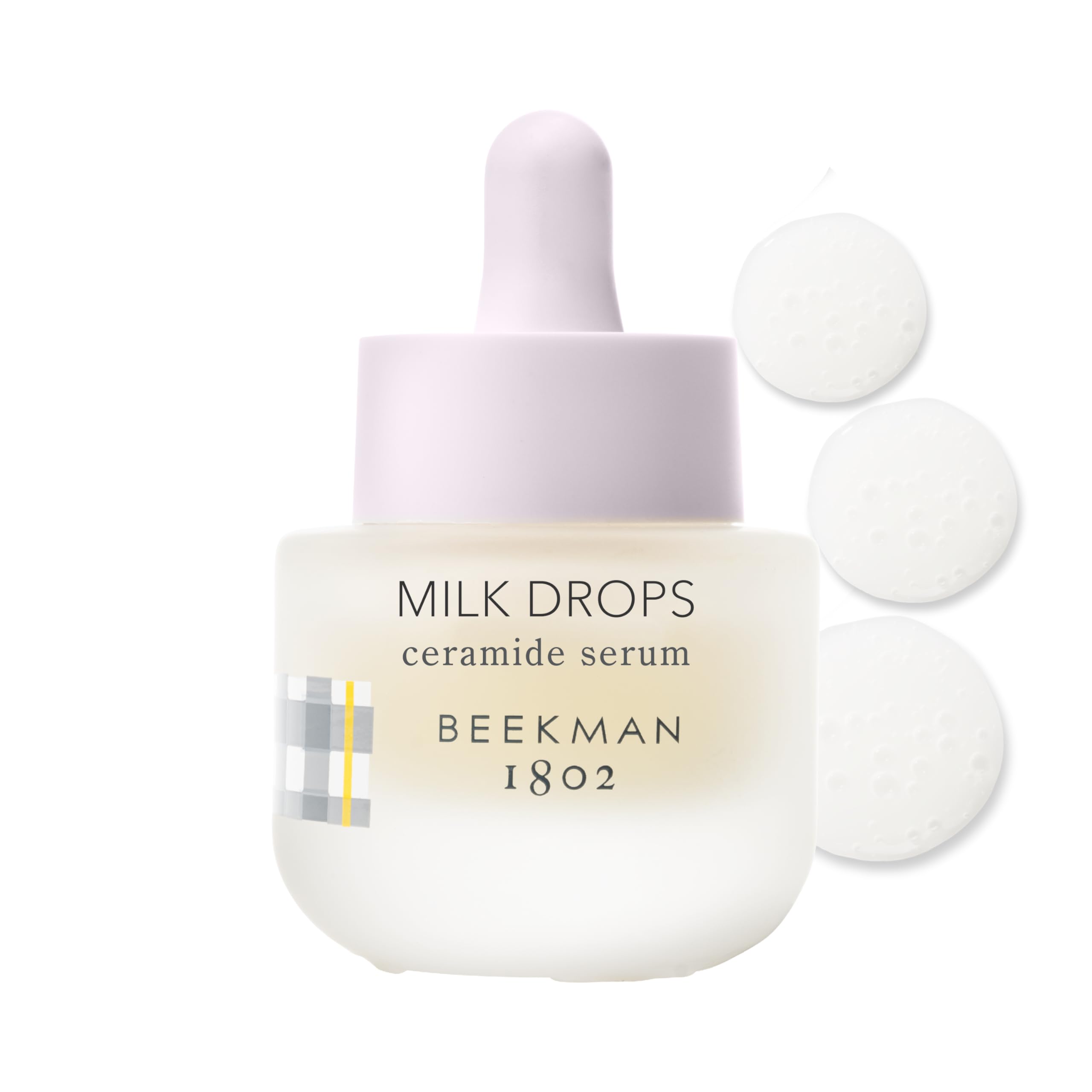 Beekman 1802 Milk Drops Ceramide Face Serum - Fragrance Free - 0.5 oz - Moisturizes & Boosts Radiance - With Goat Milk, Hyaluronic Acid & Natural AHAs and BHAs - Good for Sensitive Skin - Cruelty Free