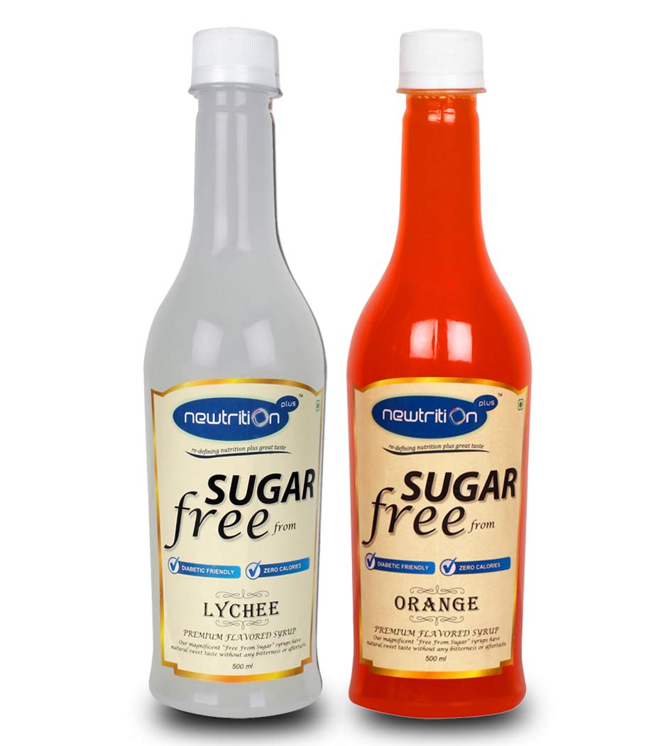 Newtrition Plus Redefining Nutrition Sugar Free Premium Flavoured Lychee & Orange Mixers Syrub, (500 ml Pack of 2) (B08C2CGMRB) Amazon Price History, Amazon Price Tracker