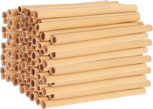 BESPORTBLE 50 piezas de tubo de abeja Mason Bee Suministros Mason Bee Tubo nido de abejas tubos de anidación de abejas tubos de casa para