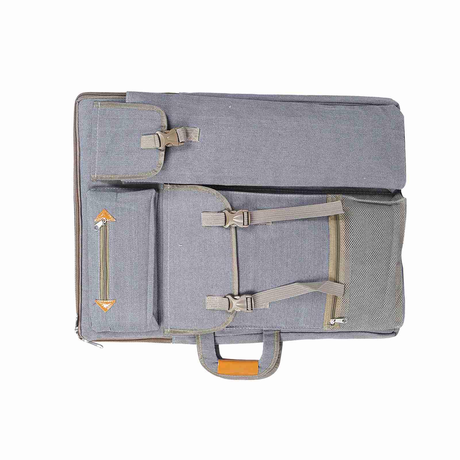 Canva – Grand Sac d'art Multifonction, étanche, Sac pour Planche à Croquis, Fourniture d'art, 66 X 50 Cm (Grey)