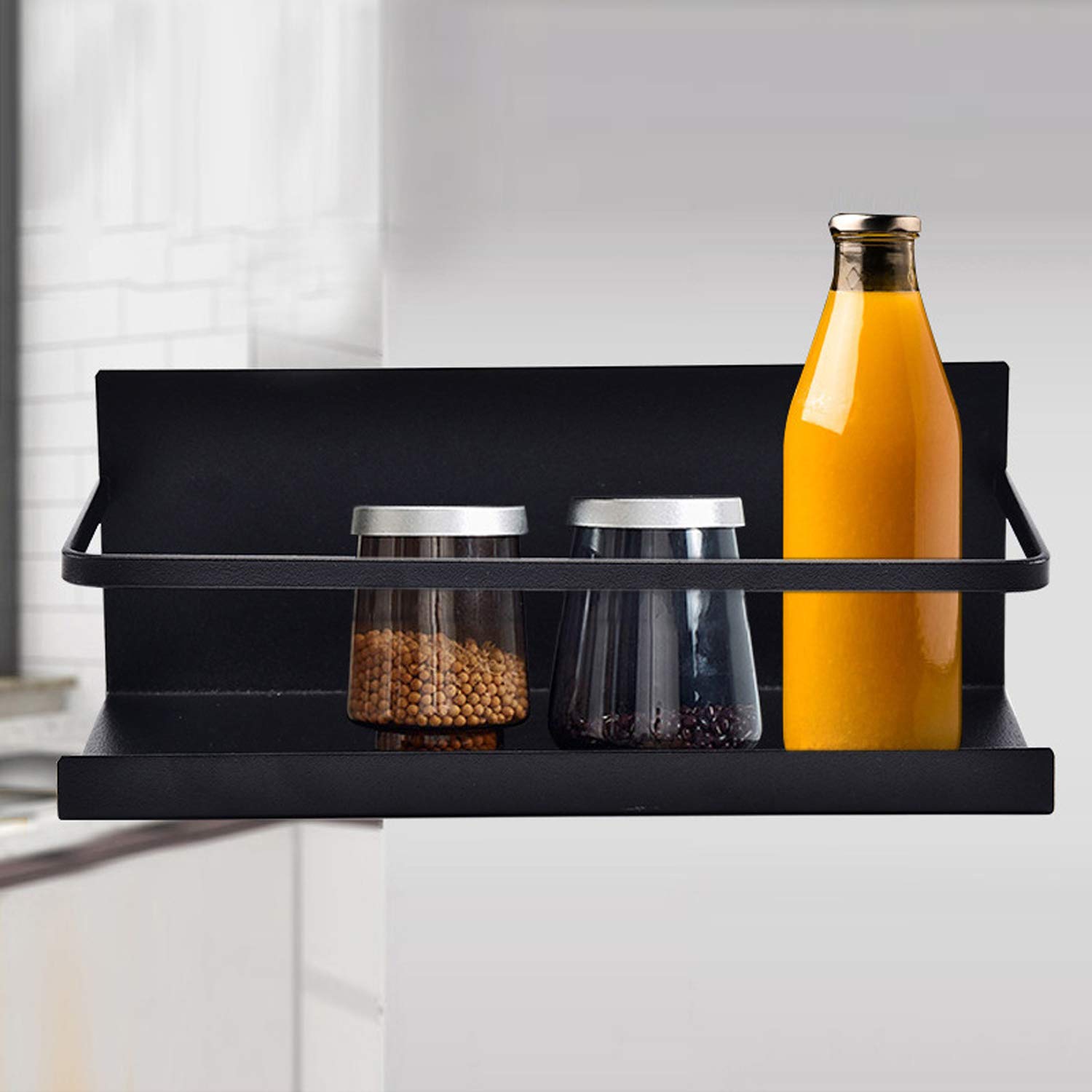 Etagère Réfrigérateur 2 Pièces Étagère à Épices Magnétique Etagère