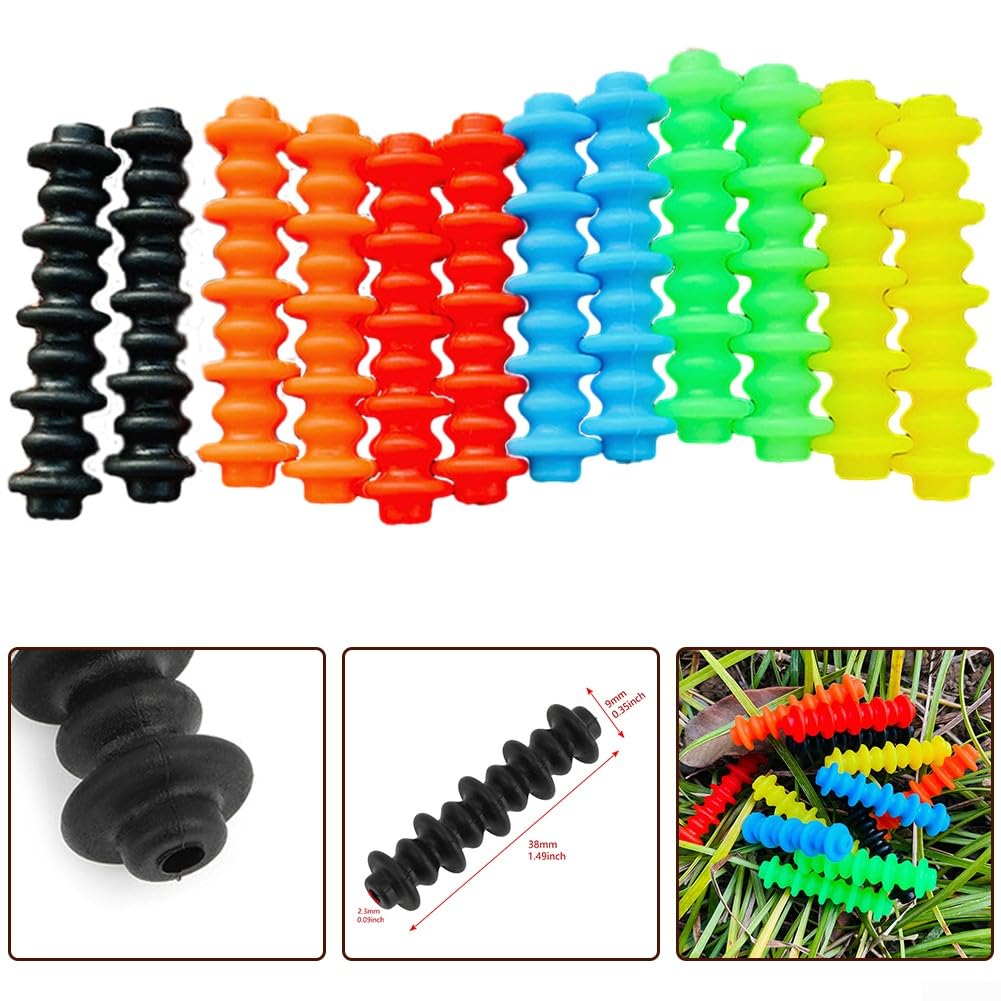 12 pièces silencieux camouflage chat moustache nœud ficelle