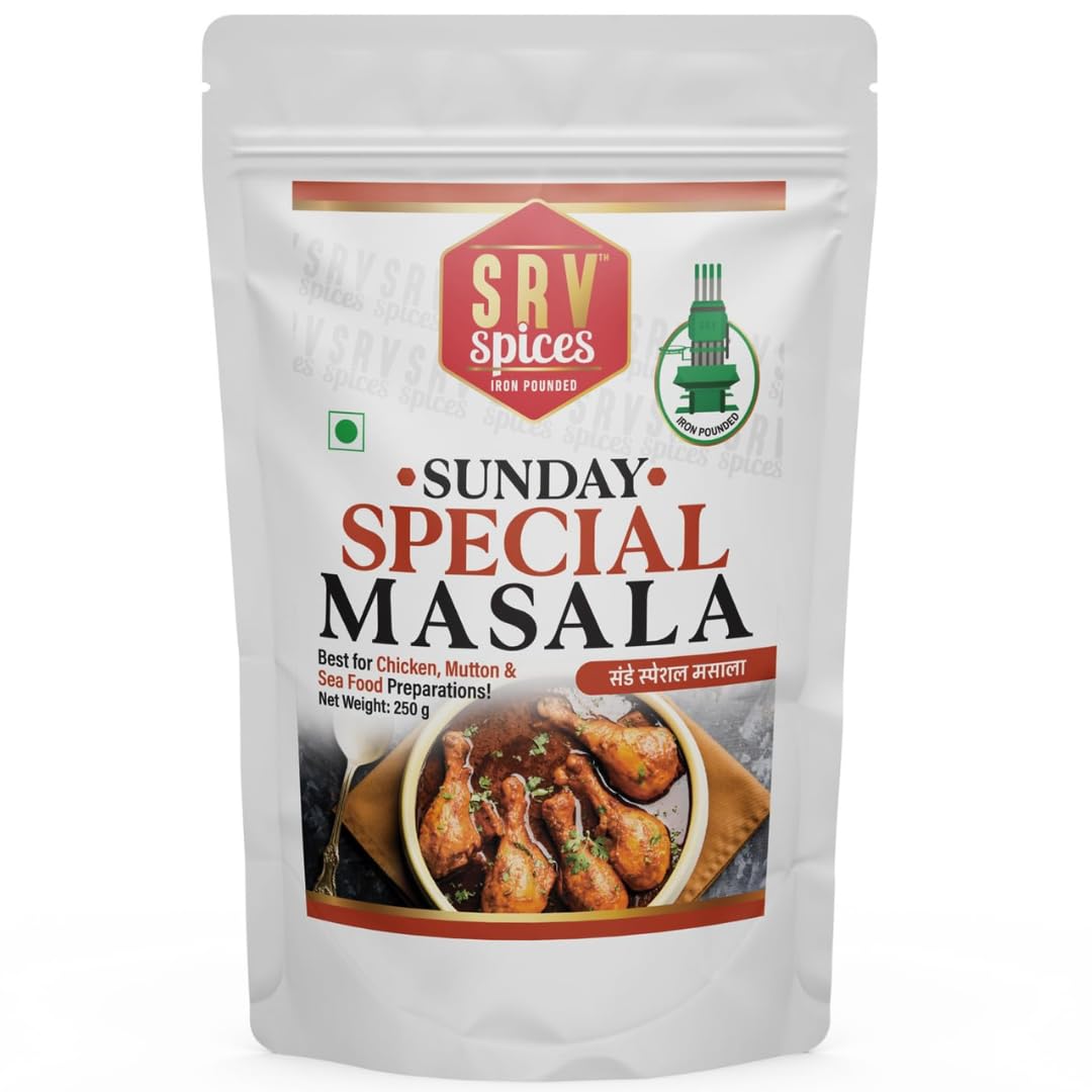 SRV SPICES Sunday Special Masala | Aromatic Curry Powder for