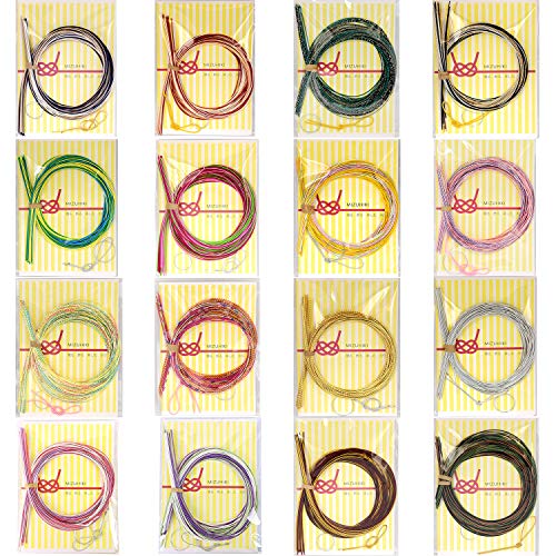 Piece 水引 アソート 伝統工芸 水引細工 水引手芸 和風の飾り紐 和モダン まとめ買い 【16種セット】