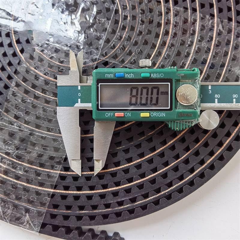 10Meters Elevator Traction Belt 12x8mm for AT120 Door Motor Tooth Pitch 8mm Width 12MM Lift Parts