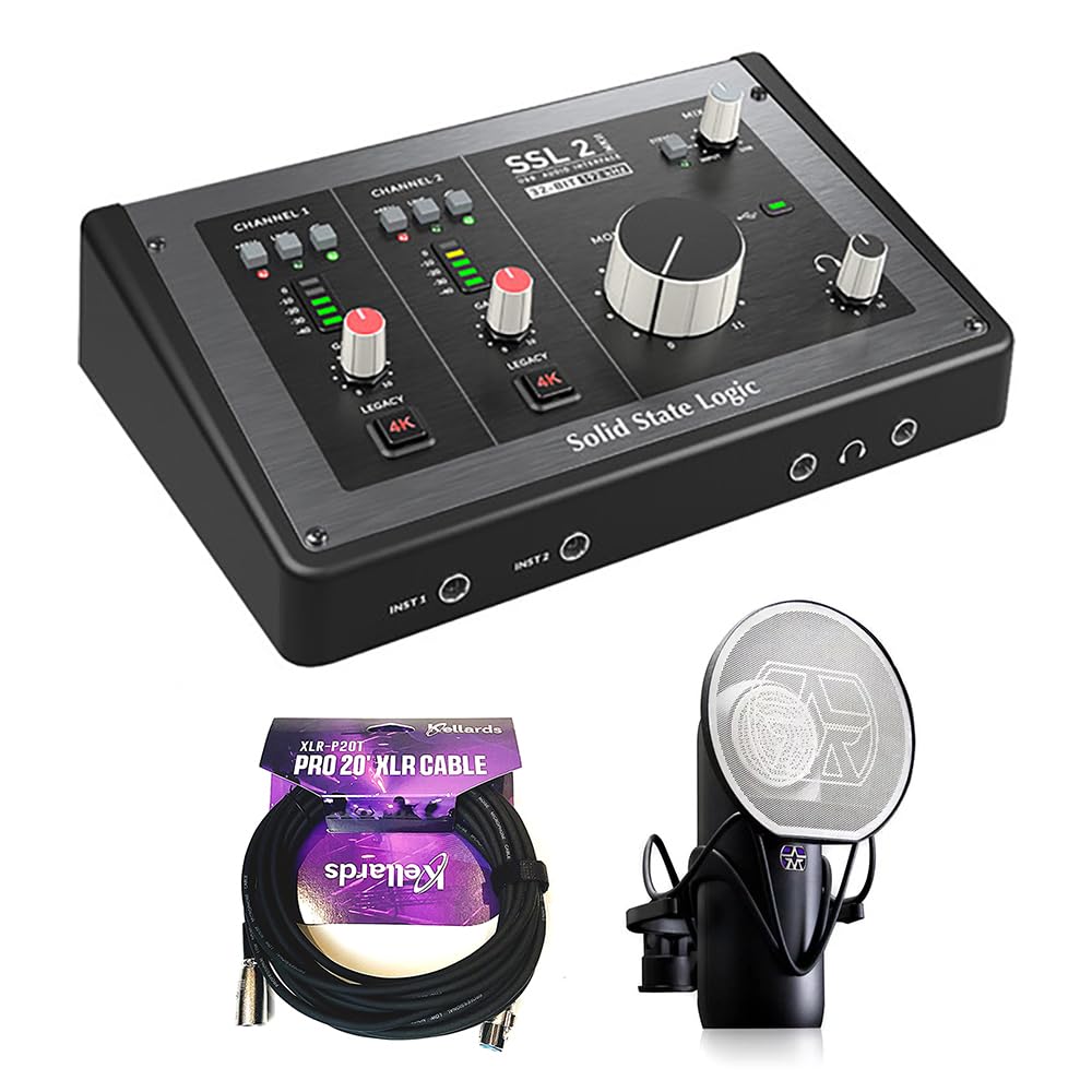 【カクレモモジリ】Solid State Logic SSL 2 Amazon.com: Solid State Logic SSL 2 MKII - 2x2 USB Audio