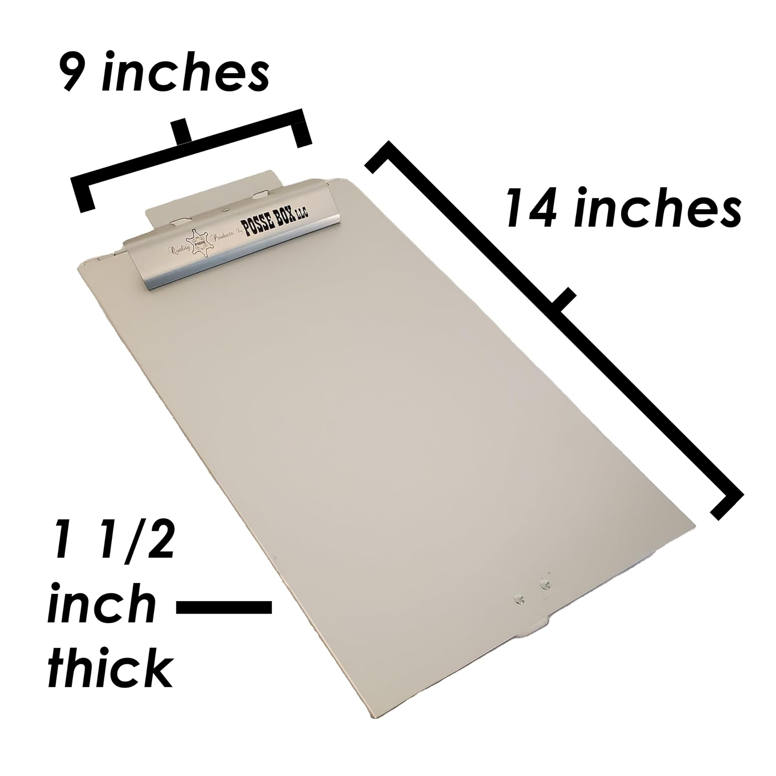 Amazon.com: Posse Box - Bottom-Opening Dual Compartment Clipboard
