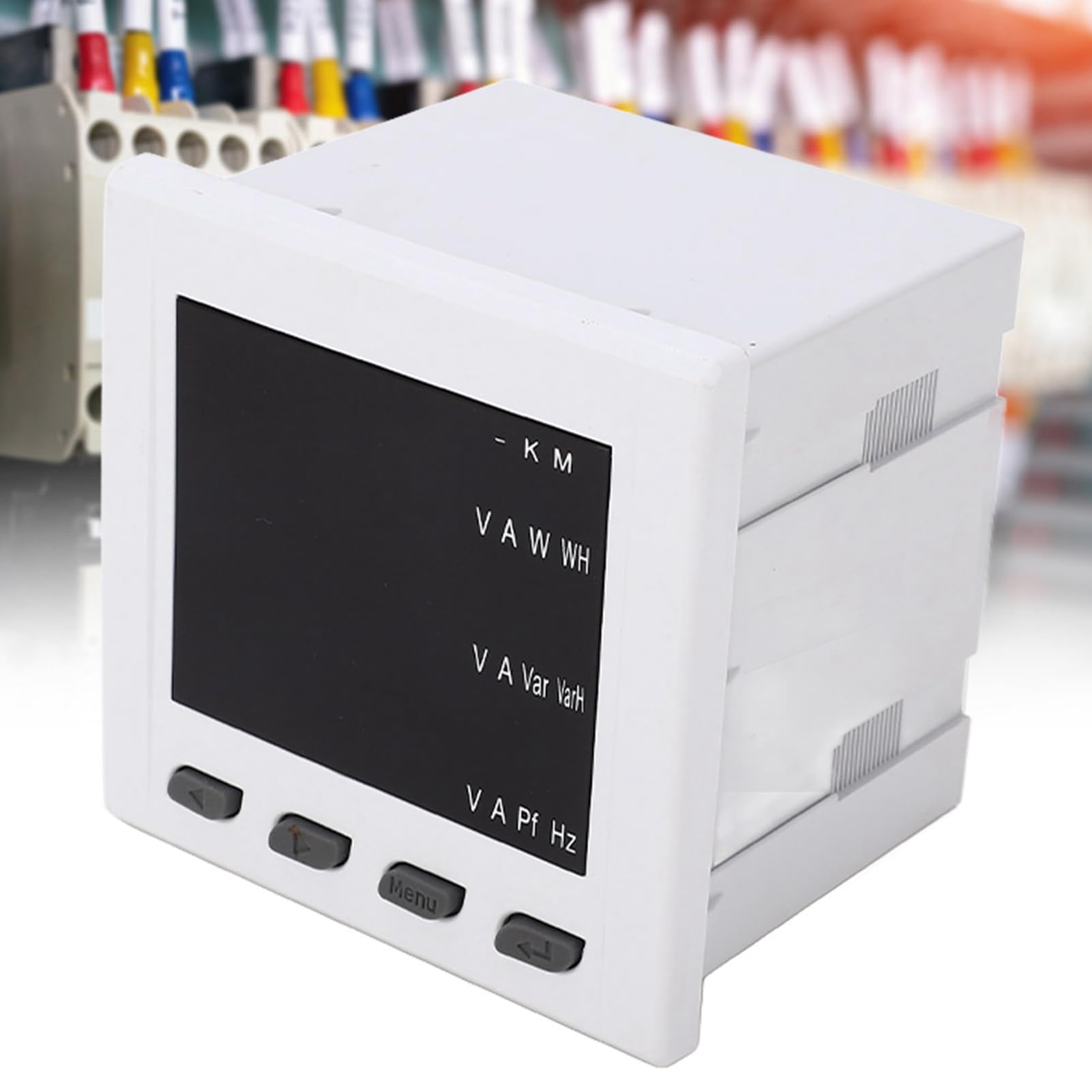 96?UIF Multi Function Meter, 3 Phase Digital Display, Volt Amp, Frequency Measuring Meter, Electrical Power Analyzer, Voltage Current Tester for Industrial Use