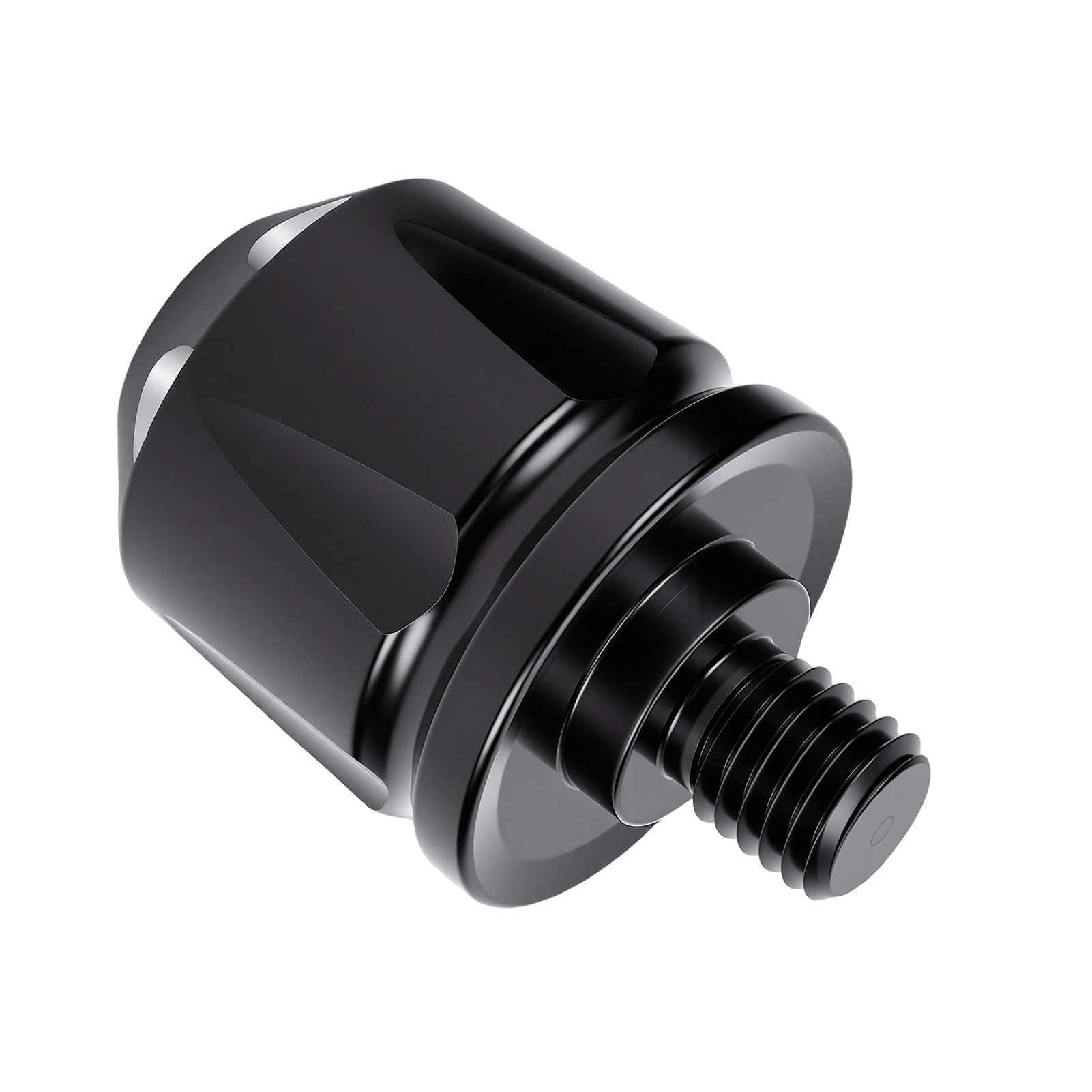 Tbest Tapones para Extremos de Manillar de Motocicleta, Tapas para Manillar Roscadas de Ajuste Al Ras con Equilibrio de Peso y Absorción de Vibraciones para F3 RT 2024-2026