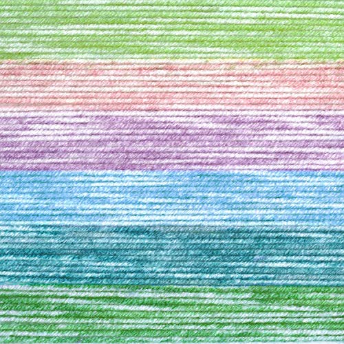 Image of Lion Brand Yarn, Mandala Ombre Variegated Yarn for Crocheting, Knitting, and Crafts, Balance, 3 Pack, Soft, Acrylic Fiber for Cozy Blankets, Worsted Weight Sweaters and Colorful Shawls