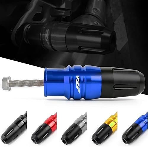 Miniatura 2 de for Yamaha YZF R25 YZF R3 MT25 MT03 2015-2022 Motorcycle CNC Accessoires Falling Protection Exhaust Slider Crash Pad Slider Falling Protector (Color