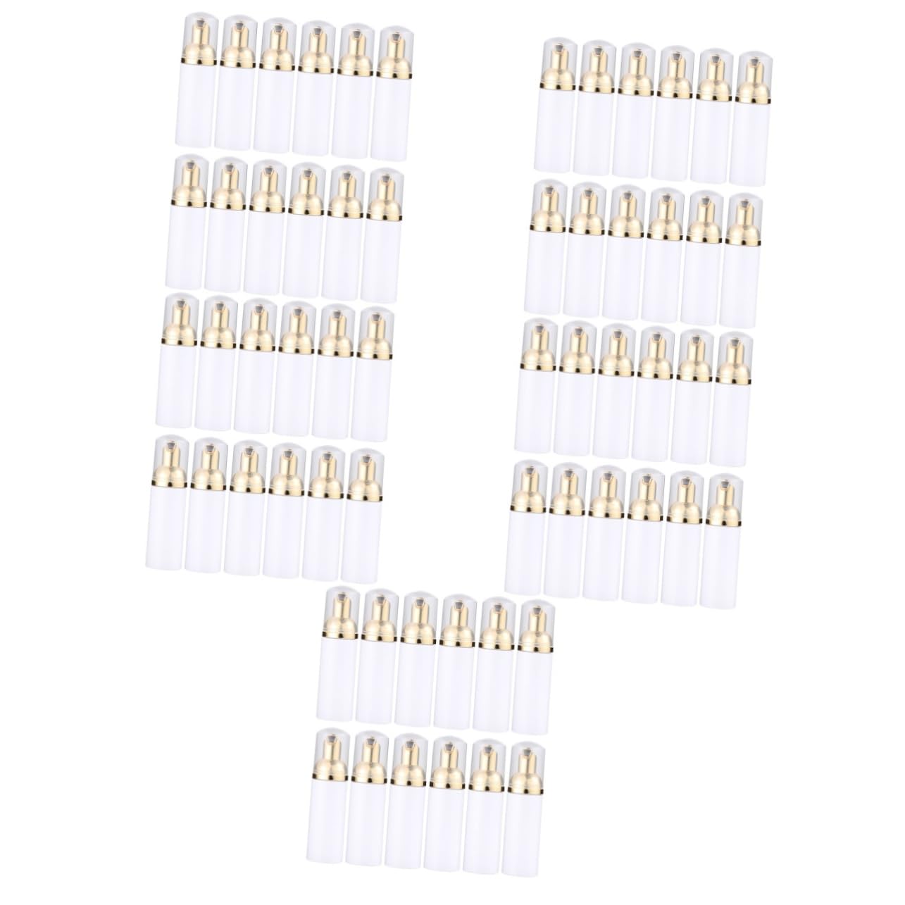 Didiseaon 60 Piezas botella de de plástico botellas de vacías lavado de cara de Envase de cosméticos Botella dispensadora de líquidos jabón de manos espumoso terrarium