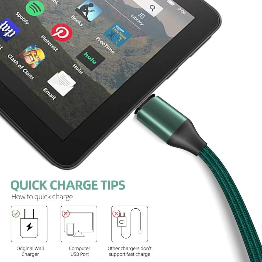 Fire HD 10 タブレット 充電器付き Amazon.co.jp: HD10充電器 6