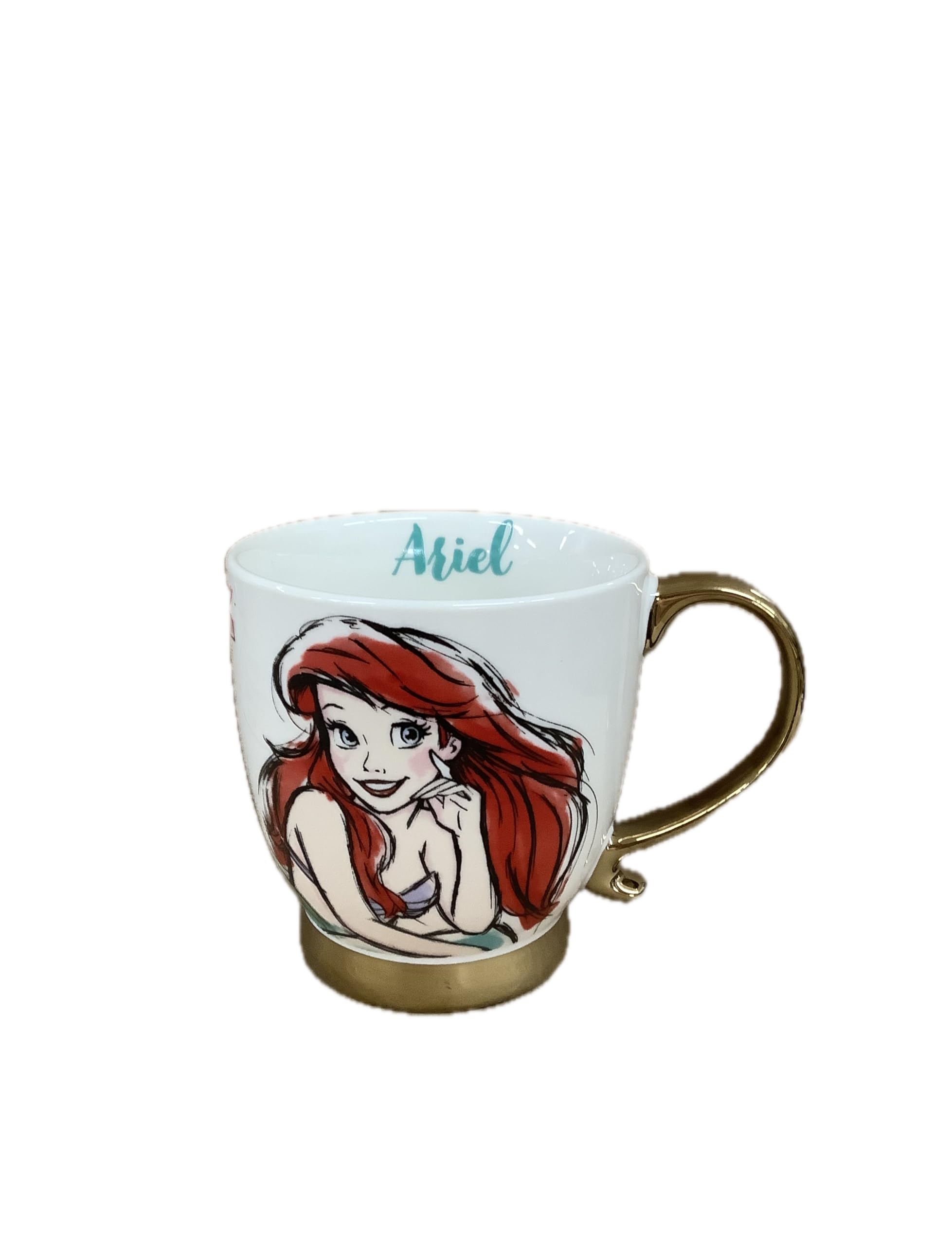 Zrike Brands Caneca de café de cerâmica Disney Princess, Ariel com
