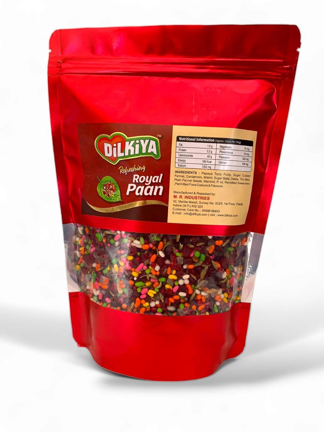 Dilkiya Royal Paan (Mouth Freshener) - Saunf Tooti Frooti Mukhwas 425 Grams zipper pack (B0CW7Z4TNT) Amazon Price History, Amazon Price Tracker